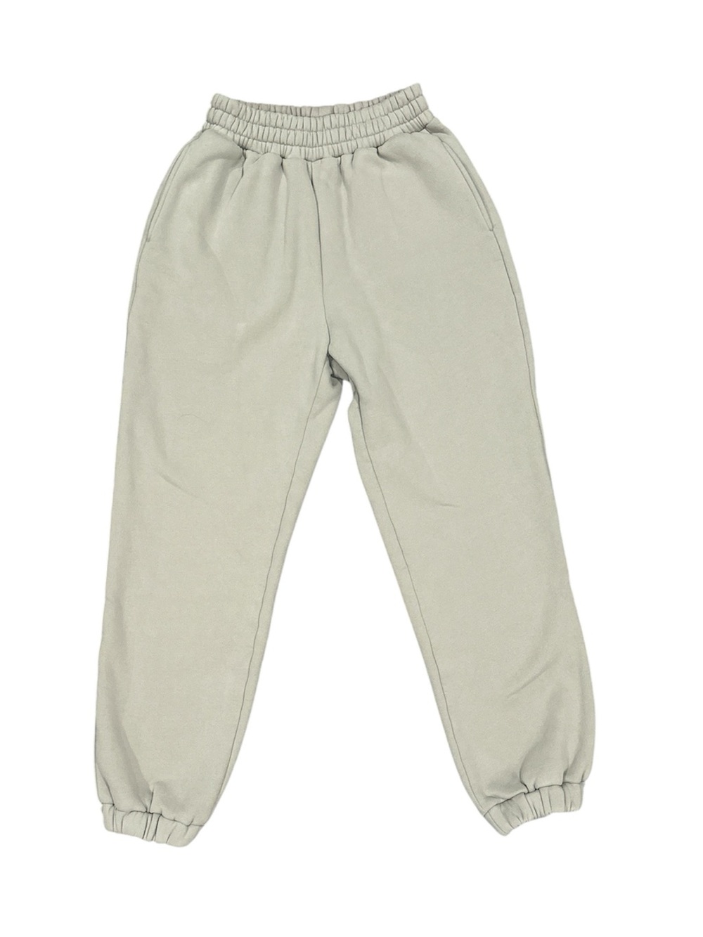 Comfrt Beige Tan Fleece Sweatpant Joggers Size Small